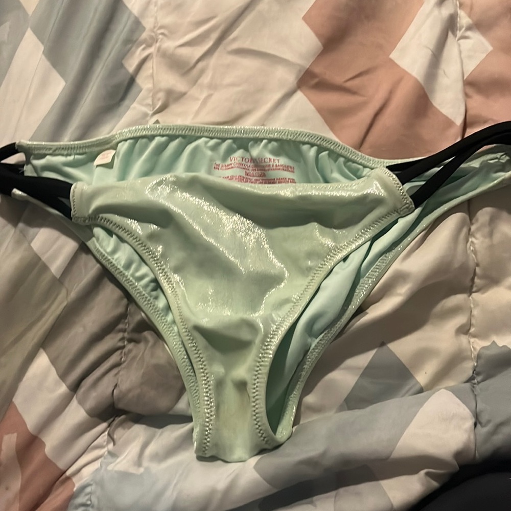 Shimmery swim suit bottoms